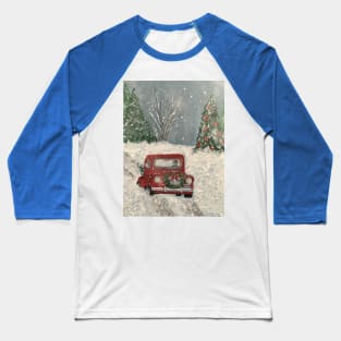 Christmas on a truck Baseball T-Shirt